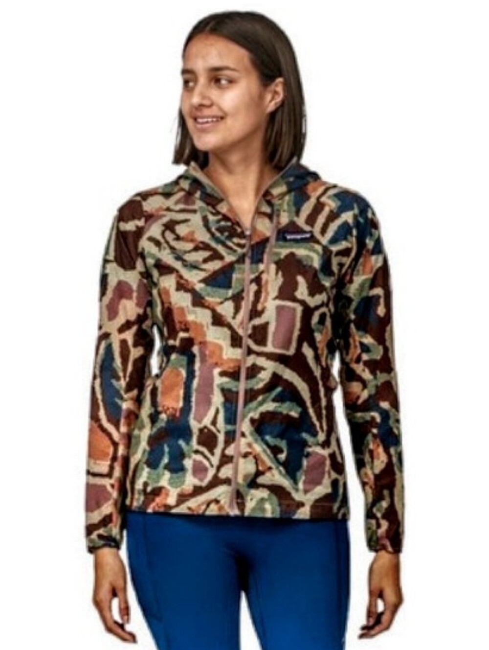 Patagonia Houdini Lightweight Camo Jacket sz M